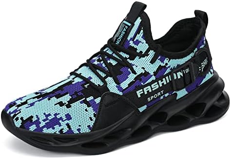 Мъжки обувки за Тенис Nihaoya Дишащи Спортни Маратонки Лека Спортни Обувки за Тренировка При Ходене