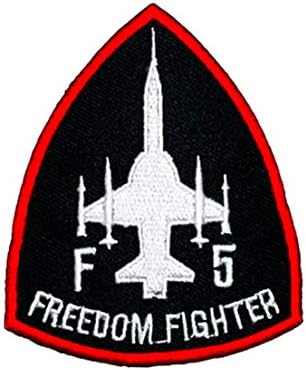 Графична Прах Northrop F-5 Freedom Fighter Тигър II Air Force, Бродирани Желязо На Нашивке, Апликация, Армейски Костюм,