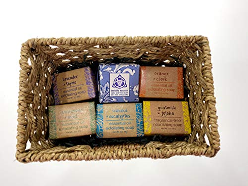 Подаръчен комплект за сапун за облекчаване на стреса - 6 блокчета отшелушивающего собственоръчно сапун с 2 унции,