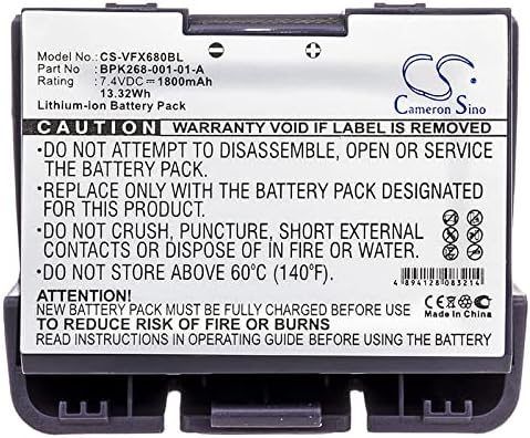 Замяна на литиево-йонна батерия NEENO за VeriFone BPK268-001-01- A VX680, Безжична Кредитна карта vx680 Mac,