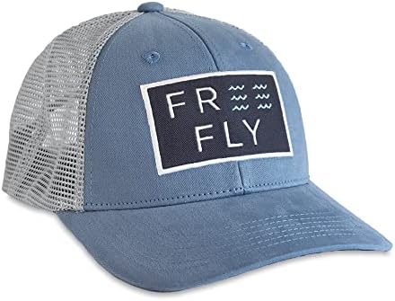 Бейзболна шапка Free Fly Wave с логото - бейзболна шапка от памук и мрежи за мъже и жени