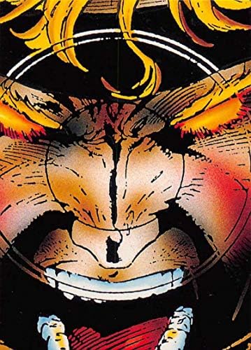 1991 Комикс изображение на Marvel X-Men Неспортивная Търговска картичка стандартен размер 45 Havok