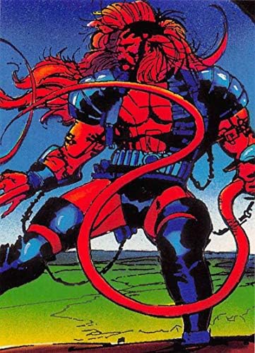 1991 Комикс изображение на Marvel X-Men Неспортивного Стандартен Размер за Търговия на карта 89 Omega Red