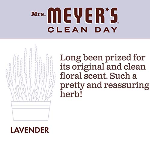 Течен сапун за ръце MRS. MEYER'S CLEAN DAY С добавянето на Лавандула - 33 течни унции (опаковка от 4 броя)