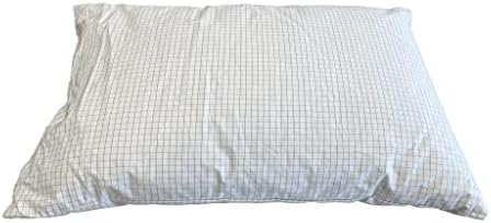 Калъфка за заземяване WOREMOR Sleep Comfort, Изработена в Канада-сребърно покритие Памучен плат -Комплект заземяване-Посеребренный