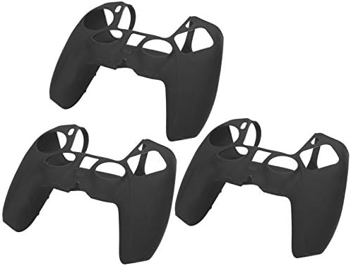 Удобен Защитен калъф за аксесоари за игралната конзола PS5 (черен)