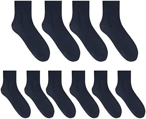 YiZYiF 5 Двойки ултра тънки Чорапи-Тръби за бизнес Рокля, Копринени Прозрачни Ежедневни Чорапи за Мъже