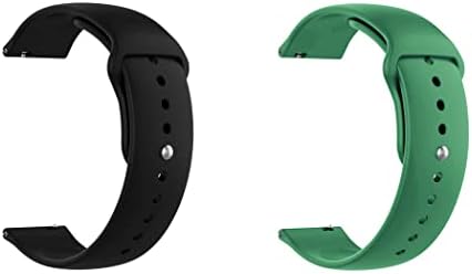 Быстросъемный каишка за часовник ONE ECHELON, съвместим със силикон каишка за часовник Huawei Watch Fit 2 Active