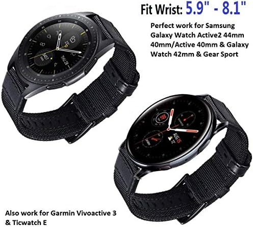 Olytop Galaxy Watch 4 Каишка /Galaxy Watch4 Класически Въжета 46 мм 42 мм Galaxy Watch Active 2 44 мм 40 мм Въжета /