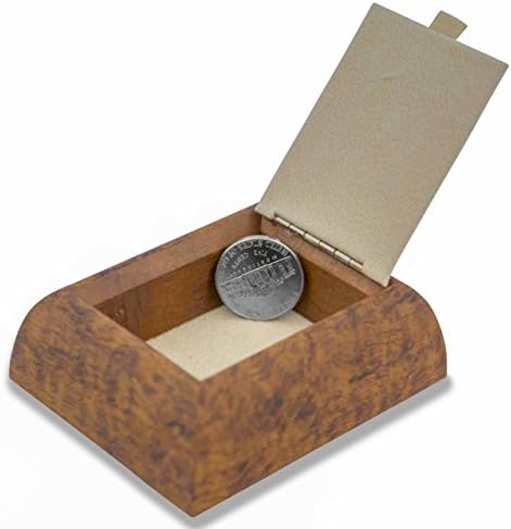 Малка Декоративна Кутия за съхранение на Четок на Паметта с табелка на Светеца (Божественото Милосърдие)