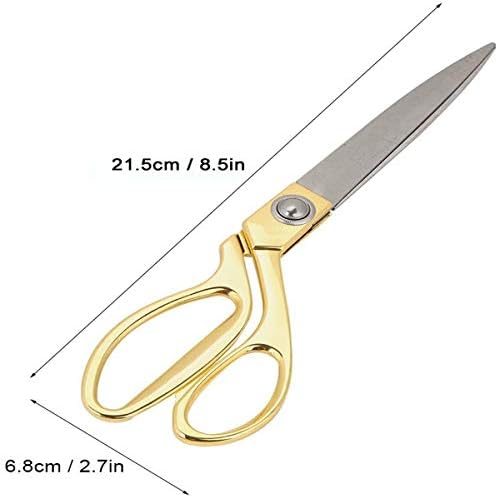 Ножица за плат Професионални 8,5 инчов Тежки Ножици за шиене на кожата ножици за Шивашки от индустриалната високо