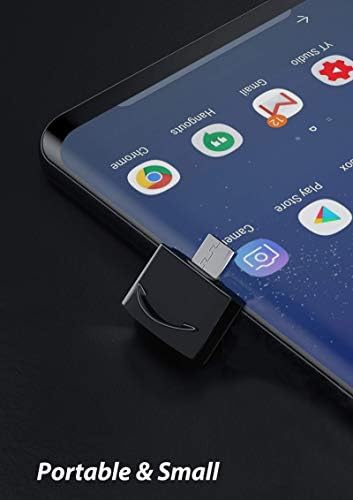 USB Адаптер-C за да се свържете към конектора (2 опаковки), съвместим с Samsung Galaxy Book 10,6-инчов OTG