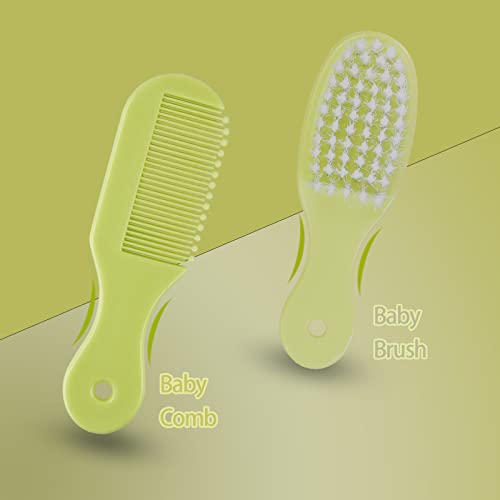 Комплект за грижа за детето ZELINYE, 8 в 1, Детска Четка За коса /Машина за рязане на нокти / Средство за прочистване