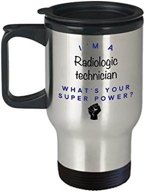 Чаша за техници-рентгенология, аз съм Техник-Рентгенолог, Какво е Суперсили? Забавни Чаши За Кафе За Кариера, Идея За Подарък