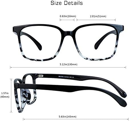 Слънчеви очила VisionGlobal с блокиране на синя светлина за жени /мъже, За защита от пренапрежение на очите, Очила за