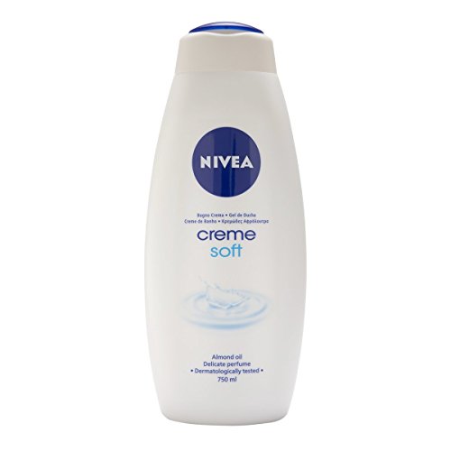 Nivea сапун за тяло - Мек крем С бадемово масло - нето Тегло 25,36 течни унции (750 мл) Във флакона - Опаковка от