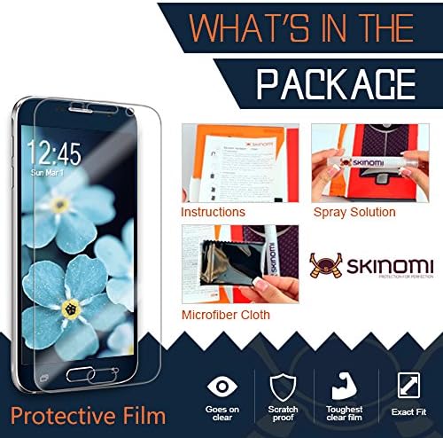 Защитно фолио Skinomi, Съвместима с Антипузырьковой HD филм LG V20 Clear TechSkin TPU