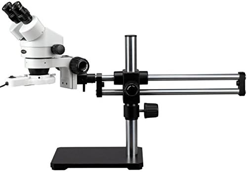 Професионален бинокъла на стереоскопични увеличение на микроскопа AmScope SM-5BX-FRL, окуляры WH10x, увеличаване на 3,5 X-45Ч,