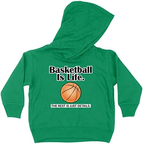 Hoody за деца Баскетбол Is Life - Спортна Hoody с качулка За деца - Страхотна Графика детска hoody