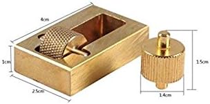 Кутия за Маслената Живопис Chiloskit Leather Занаятите Edge с Две Ролки За Обработка на Кожа Край Комплекти Инструменти