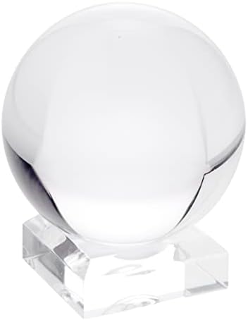 Квадратна стойка за дисплея от прозрачен акрил Plymor със задълбочаване в кръг за съхранение на яйца, мрамор, топка