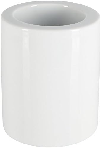 Керамични Титуляр За тоалетни четки Spirella Jet-Collection, 12 x 12 x 14 см, Бял