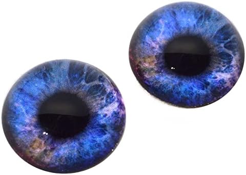Кабошоны за Стъклени очи с висок Купол под формата на Полусферы на Галактиката от Цветно Стъкло за Производството