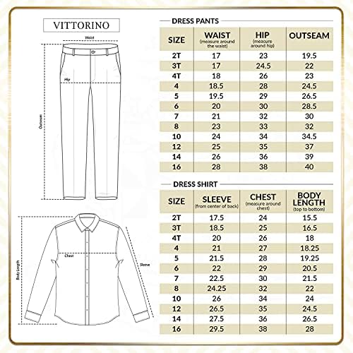 Бельо костюм Vittorino Boy ' s Look от 4 теми с Жилетка на Черни Риза и Вратовръзка