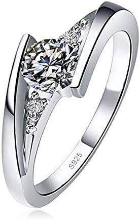 2023 Пръстен на нов размер на подарък за жени, за сватба в памет на ангажимент Бижута 510 пръстени, Пръстени и опаковки