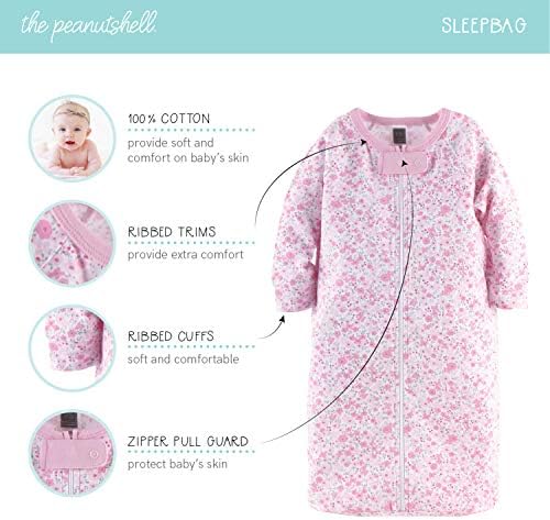 Подаръчен комплект за новородени момичета The Peanutshell Layette - Комплект дрехи и аксесоари за новородени Момичета от 23