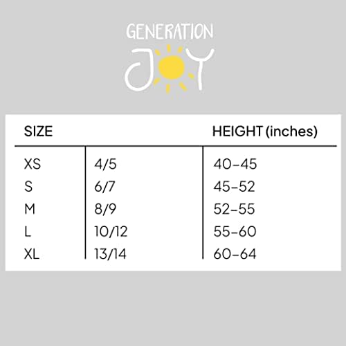 Качулки Generation Joy за момчета Детски блузи с качулка отвътре за момчета, Размери от X-Small до X-Large