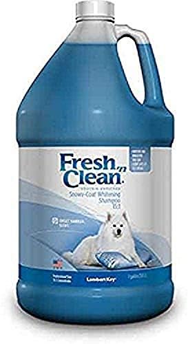 PetAg Fresh 'n Clean Избелващ шампоан за снежна вълна 15:1 Концентрат с Аромат на ванилия - 128 течни унции (1 галон)