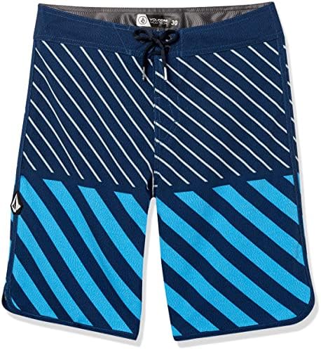 Спортни къси панталони Volcom boys Mod Tech (Големи и малки размери) Плажни шорти, Литър Тъмно синьо, по 4 долара