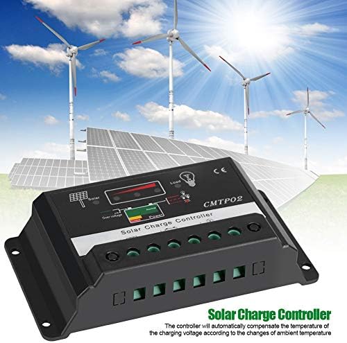Fdit 30A 12/24 на Регулатор НА Батерии, Слънчеви Панели Преносим Сейф Земята Контролер на заряд на Слънчеви