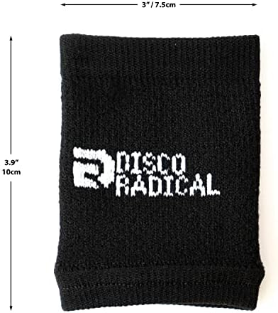 Танцови чорапи Disco Radical на върха на маратонки - Унисекс, 4 чифта, черни, За удобство на завъртане - с Охлаждащ кърпа