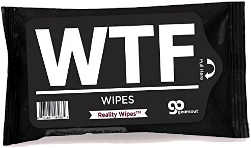 Мокри кърпички WTF - Готини Подаръци с Кляпом за приятелите - Новост, Джобен размер
