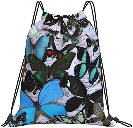 Чанта за Чанта С пеперуда на съвсем малък, Чанта, Лека Раница За Жени, Мъже, Деца, Голям Размер