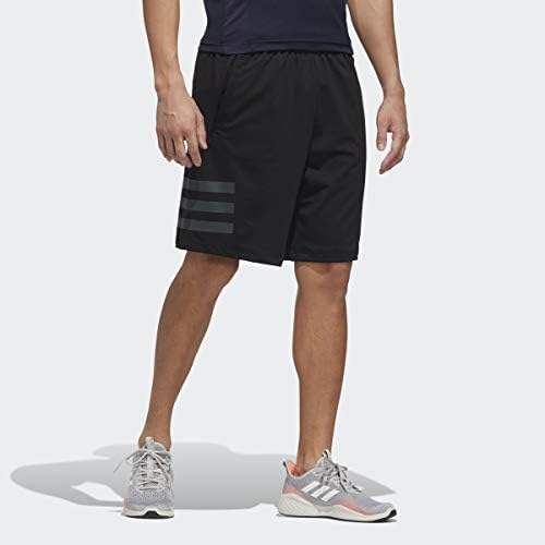 мъжки къси панталони adidas в ивица с 2 движения и 3 ленти
