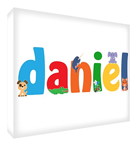 Художествена галерия Feel Good, Платно за детска кутии опаковка с Твърда предния панел (20 x 30 x 4 cm, Даниел)