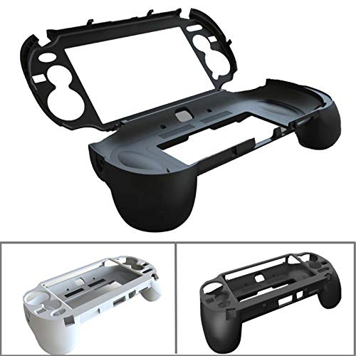 Защитен калъф за контролера на L2 R2 Trigger Hand Grip Shell за Sony PS Vita 1000 (Черен)