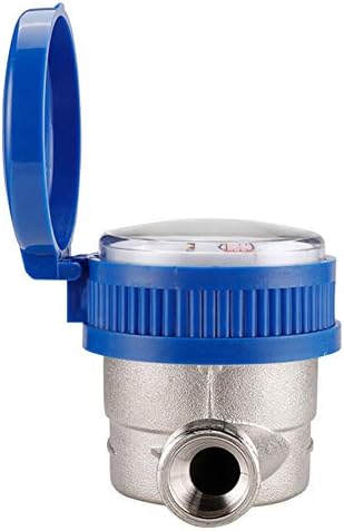 Разходомер студена вода ВОВОУАС Фитинги 15 мм 1/2 инча Брояч на Въртене за Домашна Употреба, Градински Аксесоари,