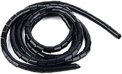 Спирала Намотката кабел, Външен Диаметър 6 мм, 1/4 PE Спирален Кабел Намотка Кабели Тръби Органайзер За Управление на Настолен