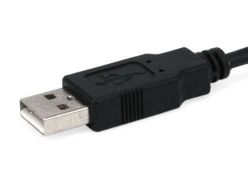 Кабел Monoprice 1.5 ft Micro USB / Micro-B 2.0 A Male-5pin Male 28 /28AWG е съвместим с Samsung Galaxy Note, Android,