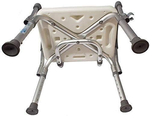 Столове за баня FEHUN,Стол За Баня, Столче за Душ, Седалка за баня - Лек Алуминий - Нескользящие - Регулируеми по височина, с Подлакътници Възрастните Хора с увреждания