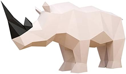 Форма на Rhino 3D Хартиен Трофей направи си САМ Хартиена Скулптура Книжен Модел Ръчно изработени Творчески Пъзел