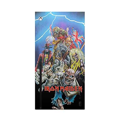 Дизайн на своята практика за главата Официално Лицензиран Iron Maiden Best Of the Beast Графично Изкуство Vinyl Стикер Детска Стикер На Кожата, която е Съвместима С конзолата Xbox Se