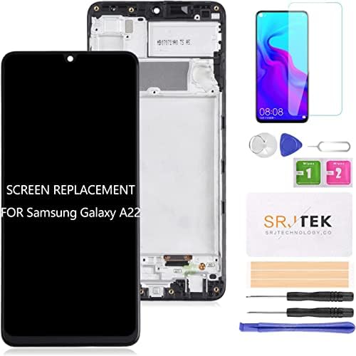 TFT дисплей за Samsung Galaxy A22 4G на екрана Замяна за Galaxy A22 LCD дисплей за SM-A225F SM-A225M Дигитайзер