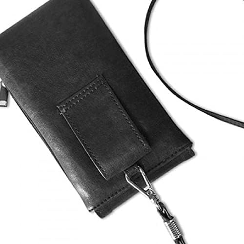 Червен Син Пентаграм във формата На Сърце Америка Телефон в Чантата си Портфейл Окачен Мобилен Калъф Черен Джоба