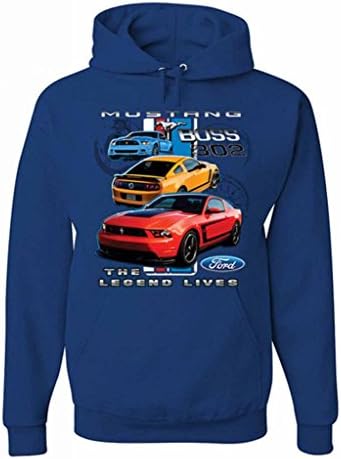 Hoody Ford Mustang The Legend Lives с качулка Muscle Performance Hoody с качулка
