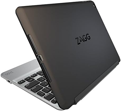 Ултра тънък калъф ZAGG Slim Book на панти с подвижни Bluetooth клавиатура за Apple iPad 9.7 Pro - Черен